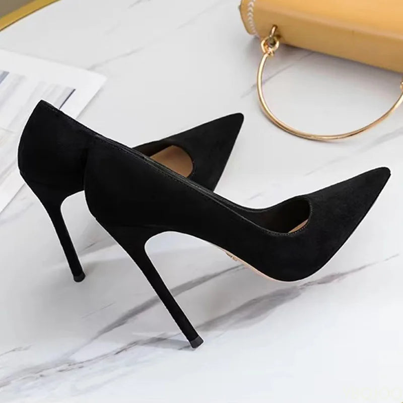 Sexy black high heels