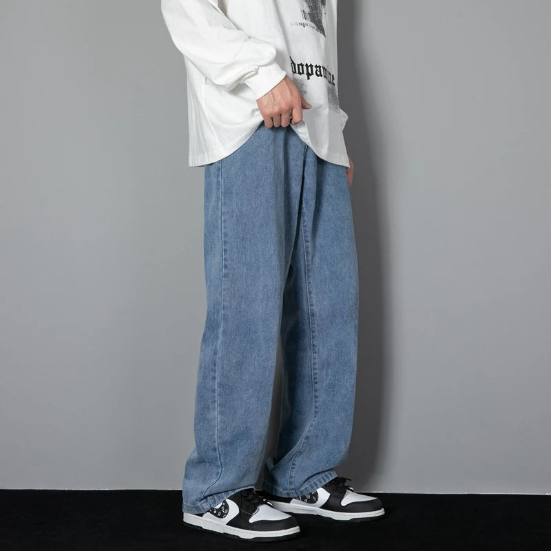 Men's Casual Long Jeans Classic