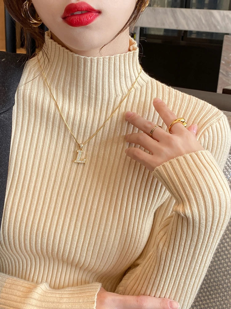 knitted tops woman