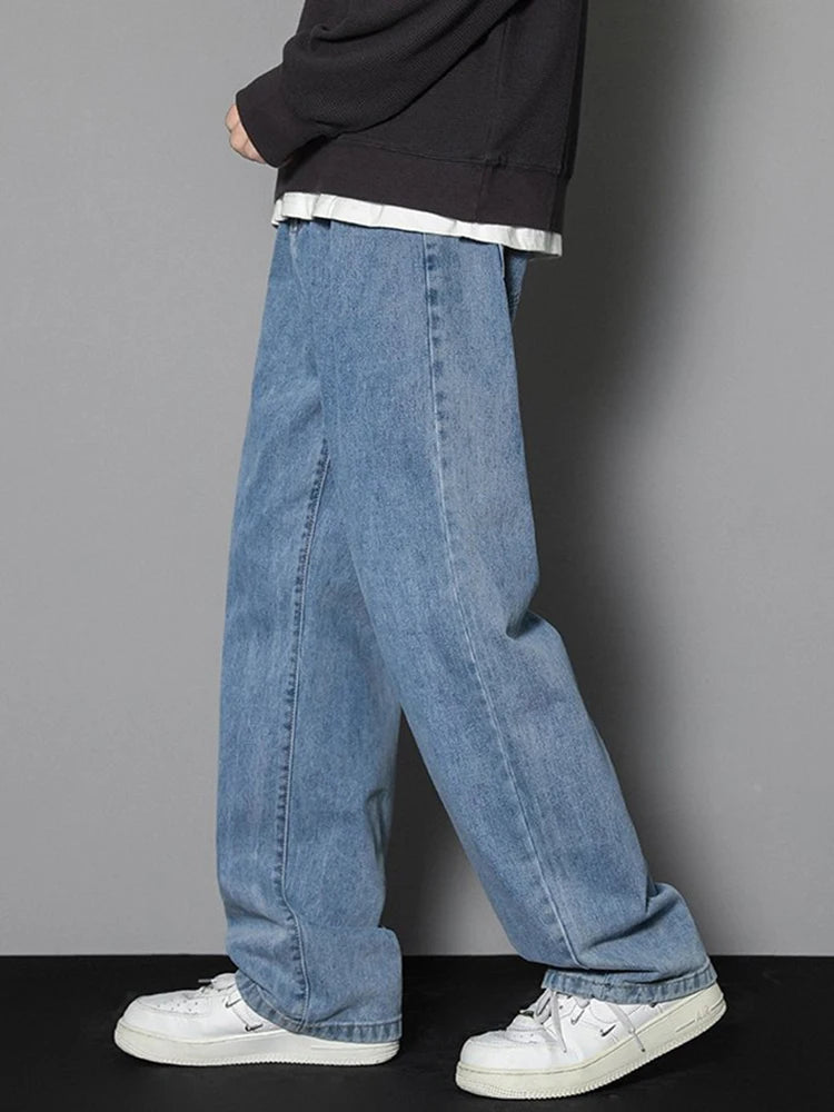 Men's Casual Long Jeans Classic