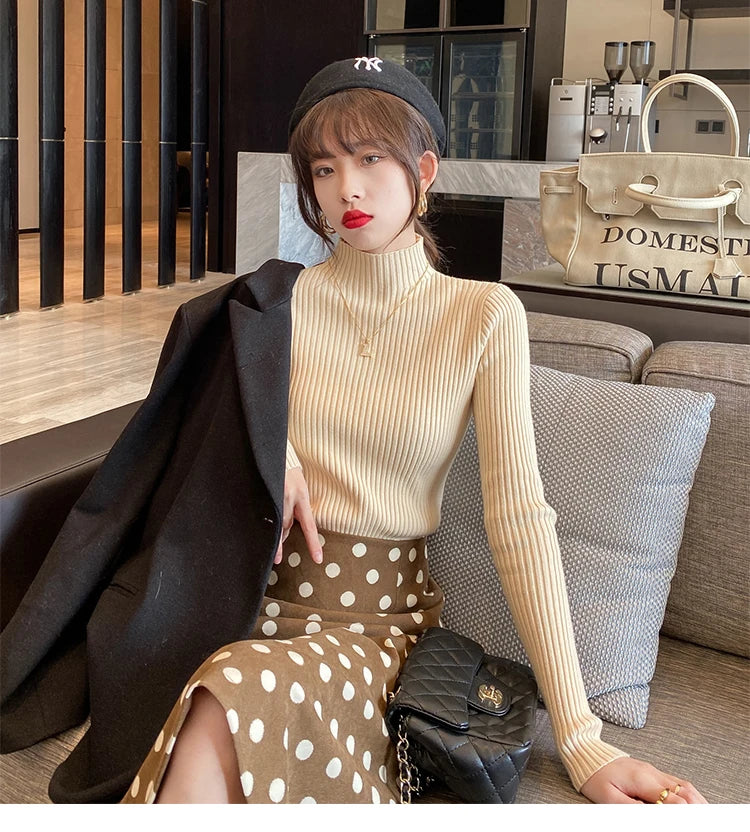 knitted tops woman