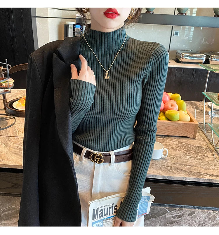 knitted tops woman