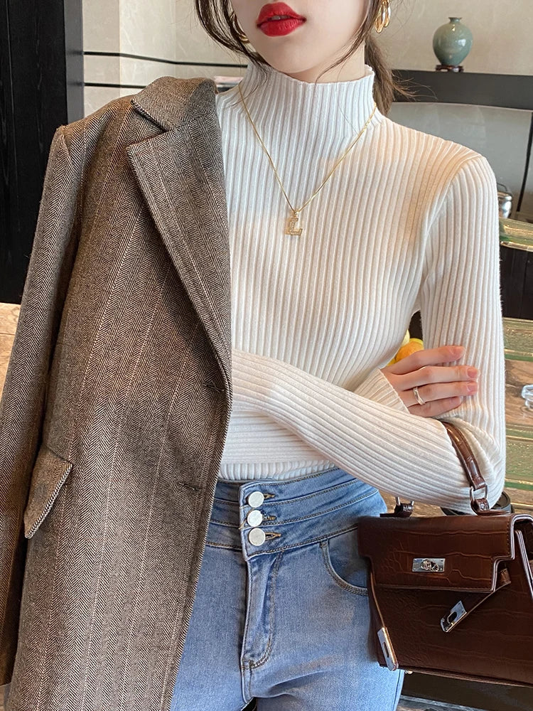 knitted tops woman